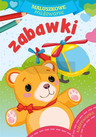Maluszkowe malowanie. Zabawki