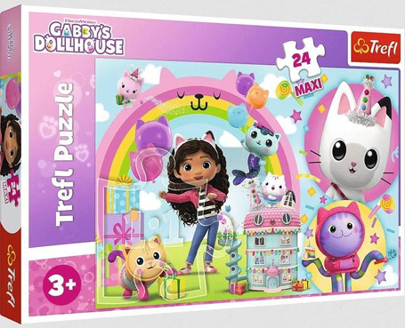 Puzzle 24 maxi Wesoła Gabi TREFL
