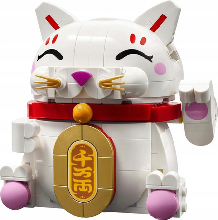 KLOCKI LEGO 40813 Japoński kot szczęścia Lucky cat, zestaw klocków +9 lat
