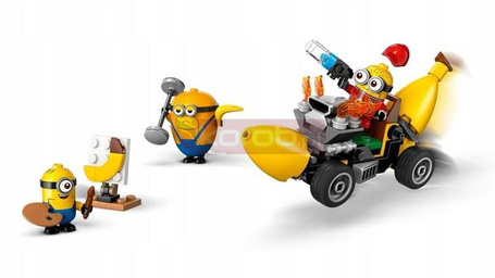 LEGO MINIONKI DESPICABLE ME 75580 MINIONKI I BANANOWÓZ zestaw klocków