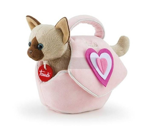 Kotek w różowej torebce TRUDI