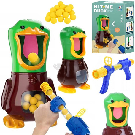 Gra strzelanie do kaczki pistolet kulki