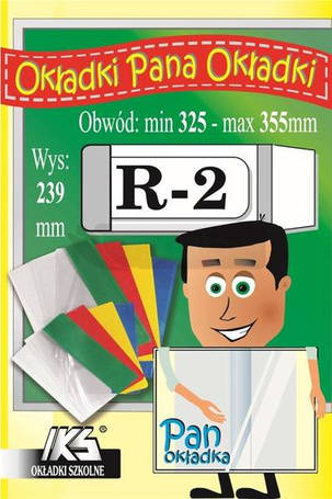 Okładka książkowa regulowana R2 (25szt) IKS