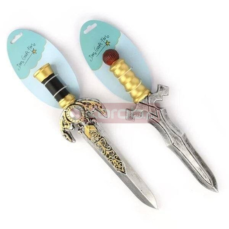 Piankowy miecz rycerza 33cm MIX