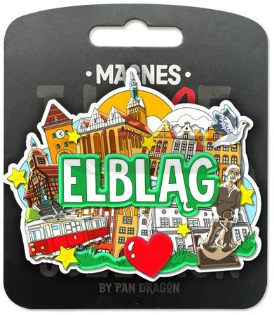 Magnes I love Poland Elbląg ILP-MAG-C-EL-06