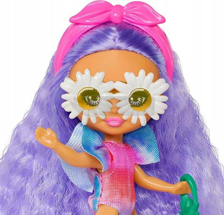 LALKA BARBIE EXTRA FLY MINI MINIS plażowy strój HPN06