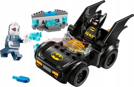 LEGO DC 76301 BATMAN I BATMOBILE VS FREEZE, zestaw klocków dla dzieci 4+