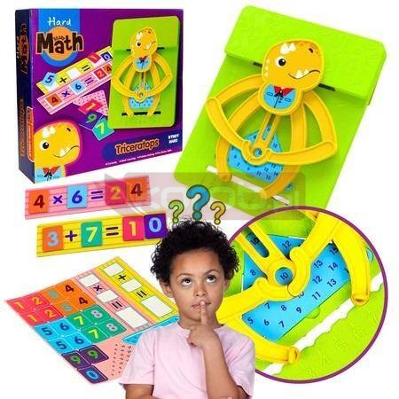 Mata edukacyjna dinozaur do nauki matematyki