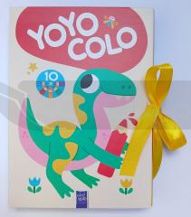Zestaw kolorowanek YOYO COLO Dinozaury
