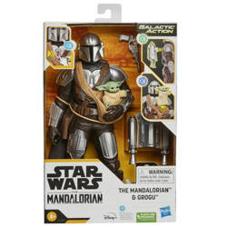 Figurka Star Wars Galactic Action Mandalorian i Grogu