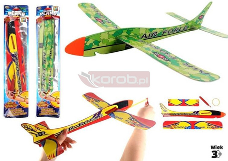 Samolot papierowy wystrzeliwany mix