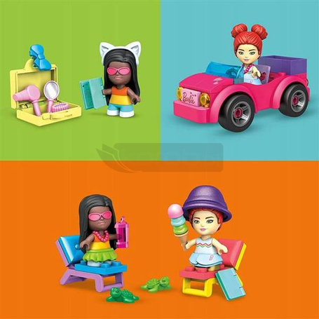 Mega Bloks Barbie plażowanie w Malibu GWR79