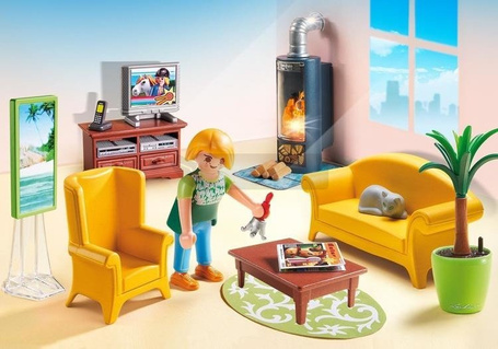 PLAYMOBIL 5308 Salon z kominkiem 