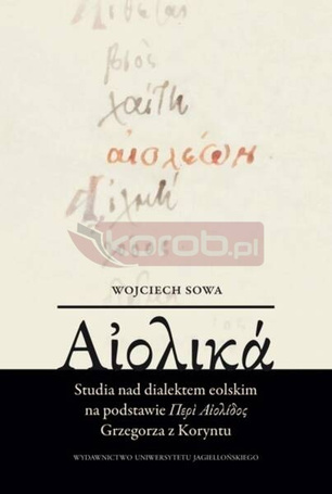 Studia nad dialektem eolskim na podstawie...