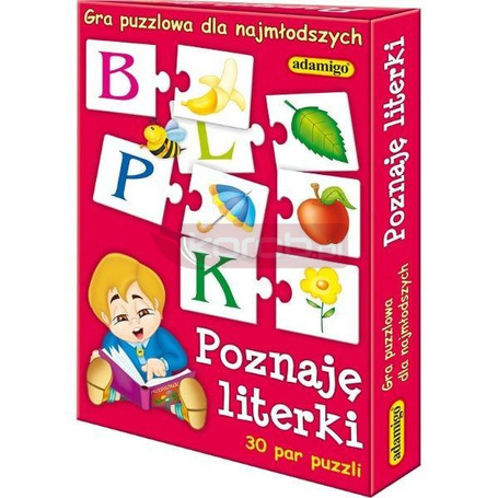 Gra Puzzlowa Poznaję Literki