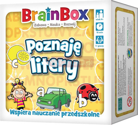 Gra BrainBox - Poznaję litery