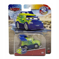 DISNEY AUTA CARS auto 1:55 zmieniające kolor DJ HRX47