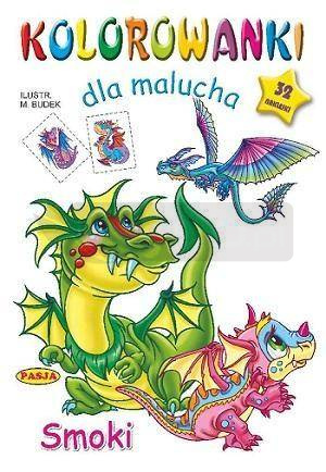 Kolorowanka dla malucha. Smoki