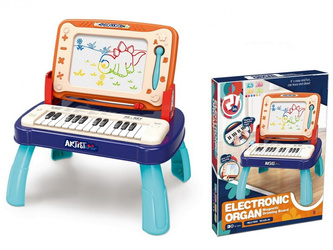 Pianinko Stolik 2w1 + znikopis 46x37x5cm