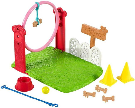 Lalka Barbie Chelsea Kariera Trenerka psów GTN62