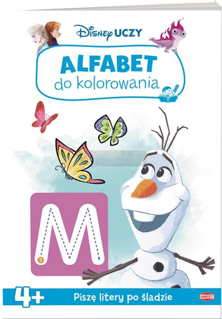 Disney uczy. Kraina lodu. Alfabet do kolorowania