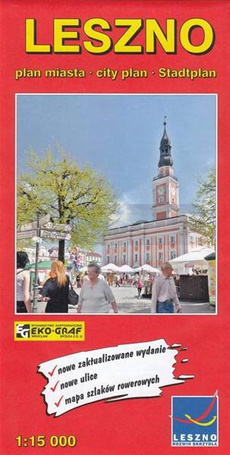 Mapa turystyczna - Leszno 1:15 000