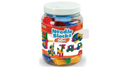 Klocki Jeżyki słoik 50 elementów