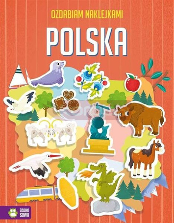Ozdabiam naklejkami. Polska