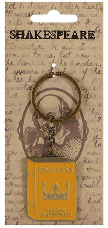 Szekspir Brelok metalowy - Król Lear