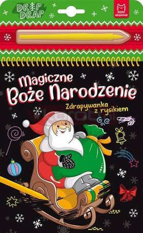 Magiczne Boże Narodzenie. Zdrapywanka z rysikiem