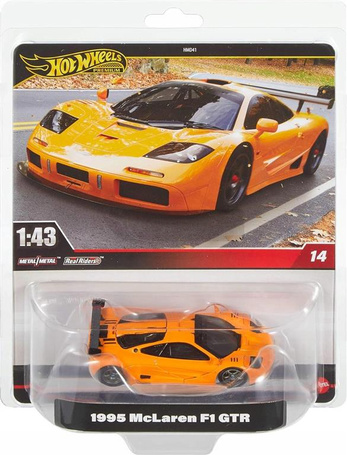 HOT WHEELS PREMIUM 1:43 1995 McLaren F1 GTR HWT15