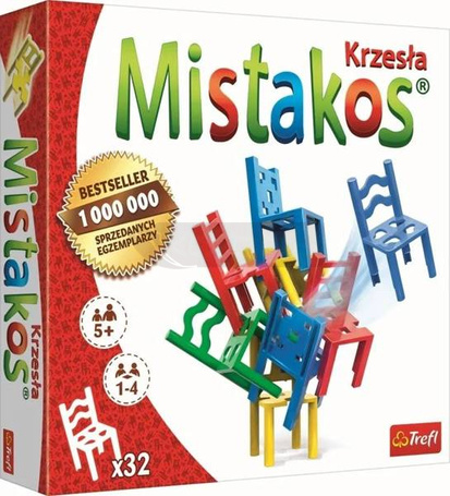 Mistakos Krzesła wersja 4-osobowa TREFL