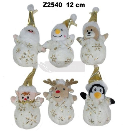 Bałwan Zwierzęta 12cm MIX