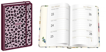 Kalendarz 2026 książkowy A6/192K Mat+UV Pattern