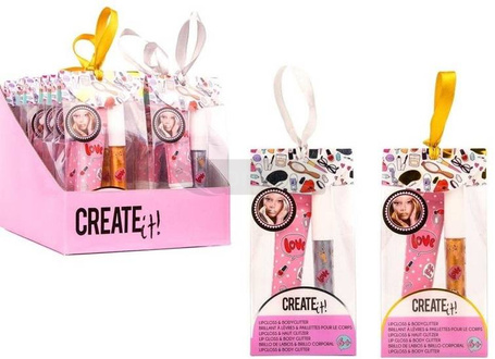 Błyszczyk + brokat do ciała CREATE IT!