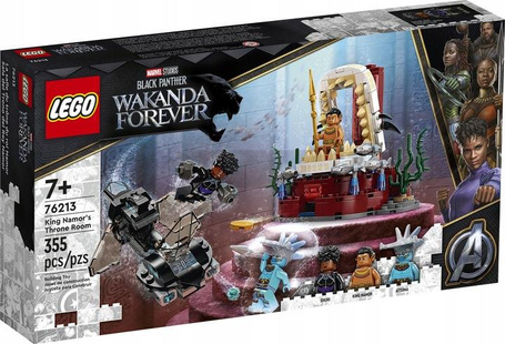 LEGO MARVEL WAKANDA FOREVER 76213 SALA TRONOWA