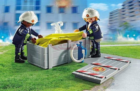 PLAYMOBIL 71465 STRAŻACY Z PODUSZKĄ POWIETRZNĄ