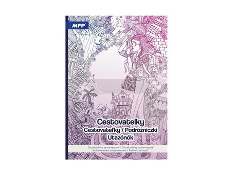 Kolorowanka antystresowa podróżniczki