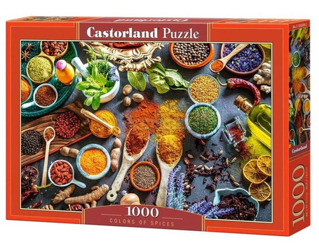 Puzzle 1000 Colors of Spices CASTOR