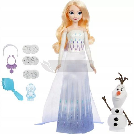 DISNEY FROZEN KRAINA LODU LALKA KSIĘŻNICZKA ELSA i bałwanek Olaf HYH10