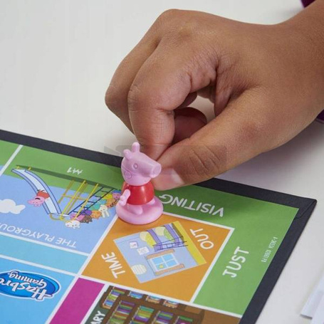 Gra Monopoly Junior Świnka Peppa w j.polskim F1656