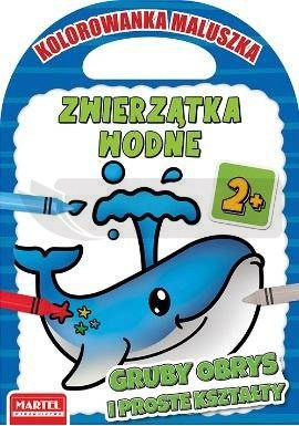 Kolorowanka maluszka. Zwierzątka wodne