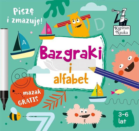 Kapitan Nauka. Bazgraki i alfabet (3-6 lat)