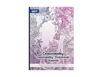 Kolorowanka antystresowa podróżniczki