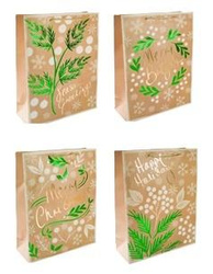 Torebka prezentowa S Boże Narodzenie platera mix