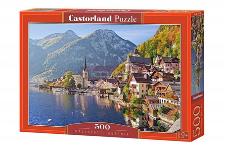Puzzle 500 elementów - Hallstatt, Austria