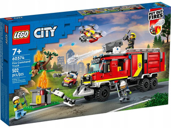LEGO CITY 60374 TERENOWY POJAZD STRAŻY POŻARNEJ zestaw klocków dla dzieci