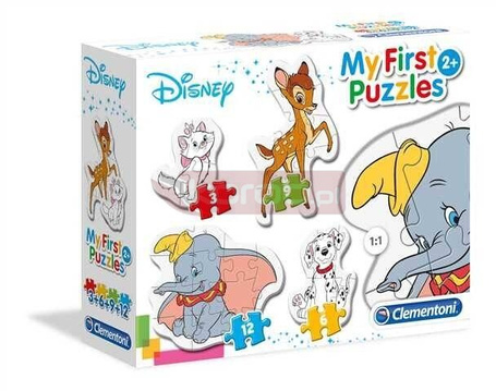 Moje Pierwsze Puzzle Zwierzęcy Przyjaciele