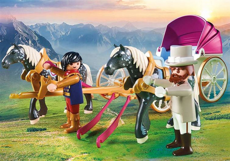PLAYMOBIL Princess 70449 Romantyczna bryczka