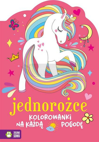 Kolorowanki na każdą pogodę. Jednorożce